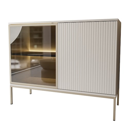 Komoda ECLIPSE K104 KASZMIR z oświetleniem