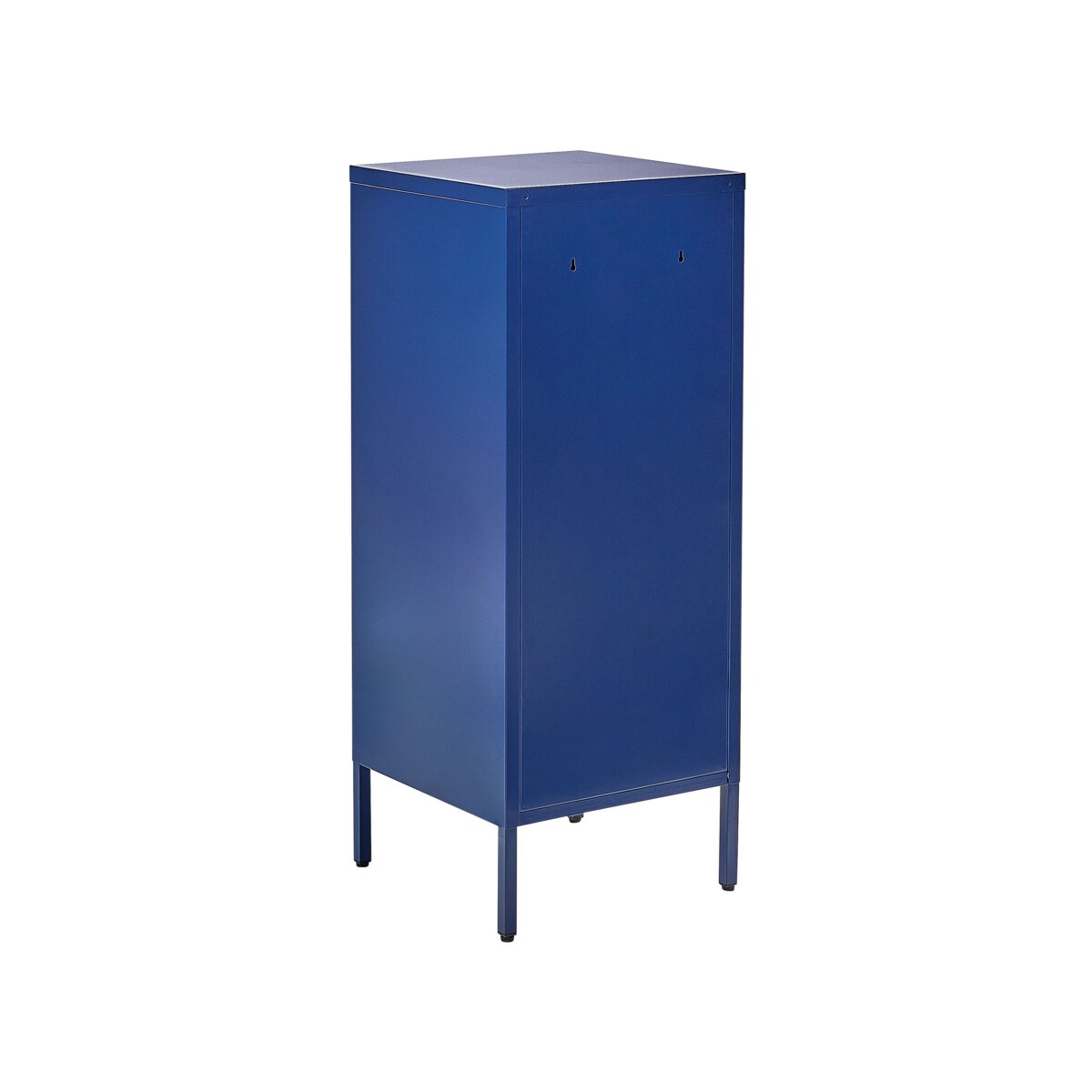Szafka biurowa metalowa niebieska HURON