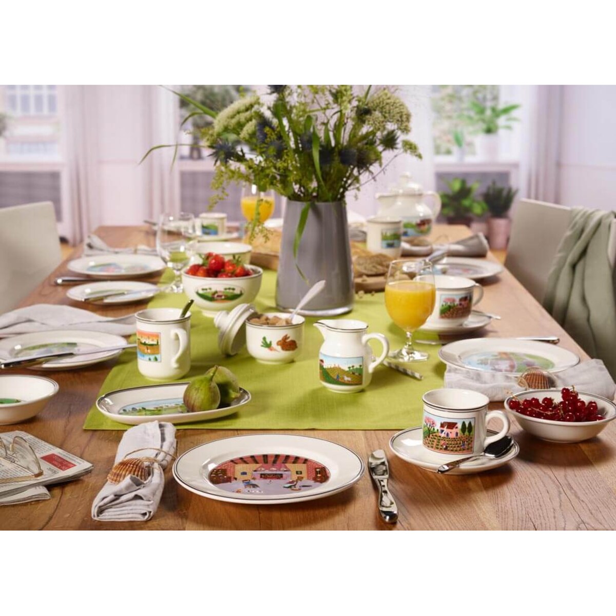 Talerz obiadowy Wioska Design Naif, 27 cm, Villeroy & Boch