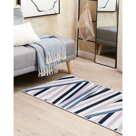 Dywan 70 x 200 cm wielokolorowy ARTHUR