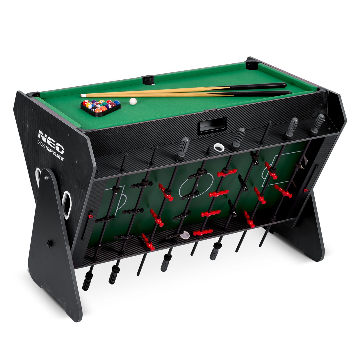 Piłkarzyki cymbergaj bilard stół do gry wielofunkcyjny 3w1 Neo-sport