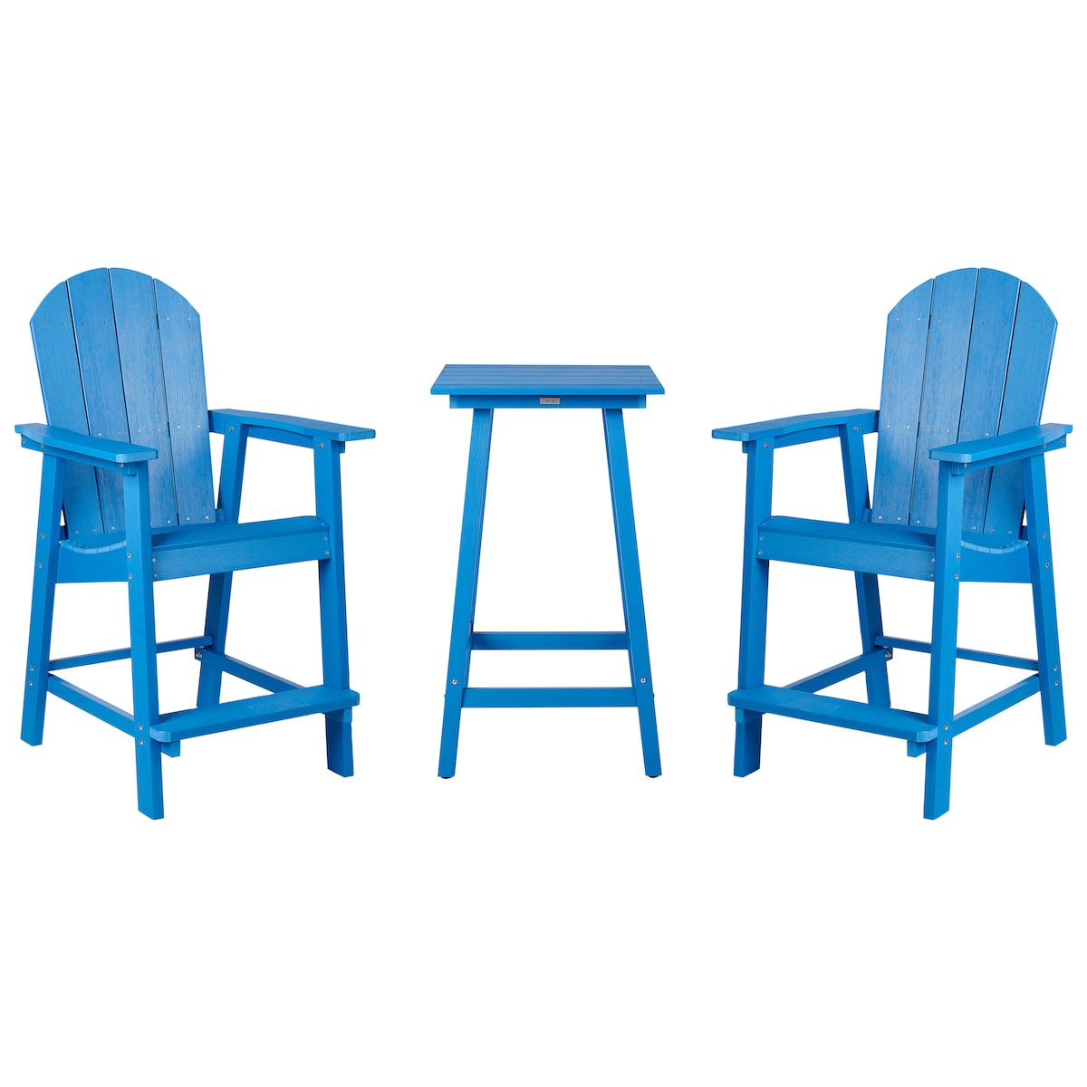 Zestaw mebli balkonowych ADIRONDACK Niebieski