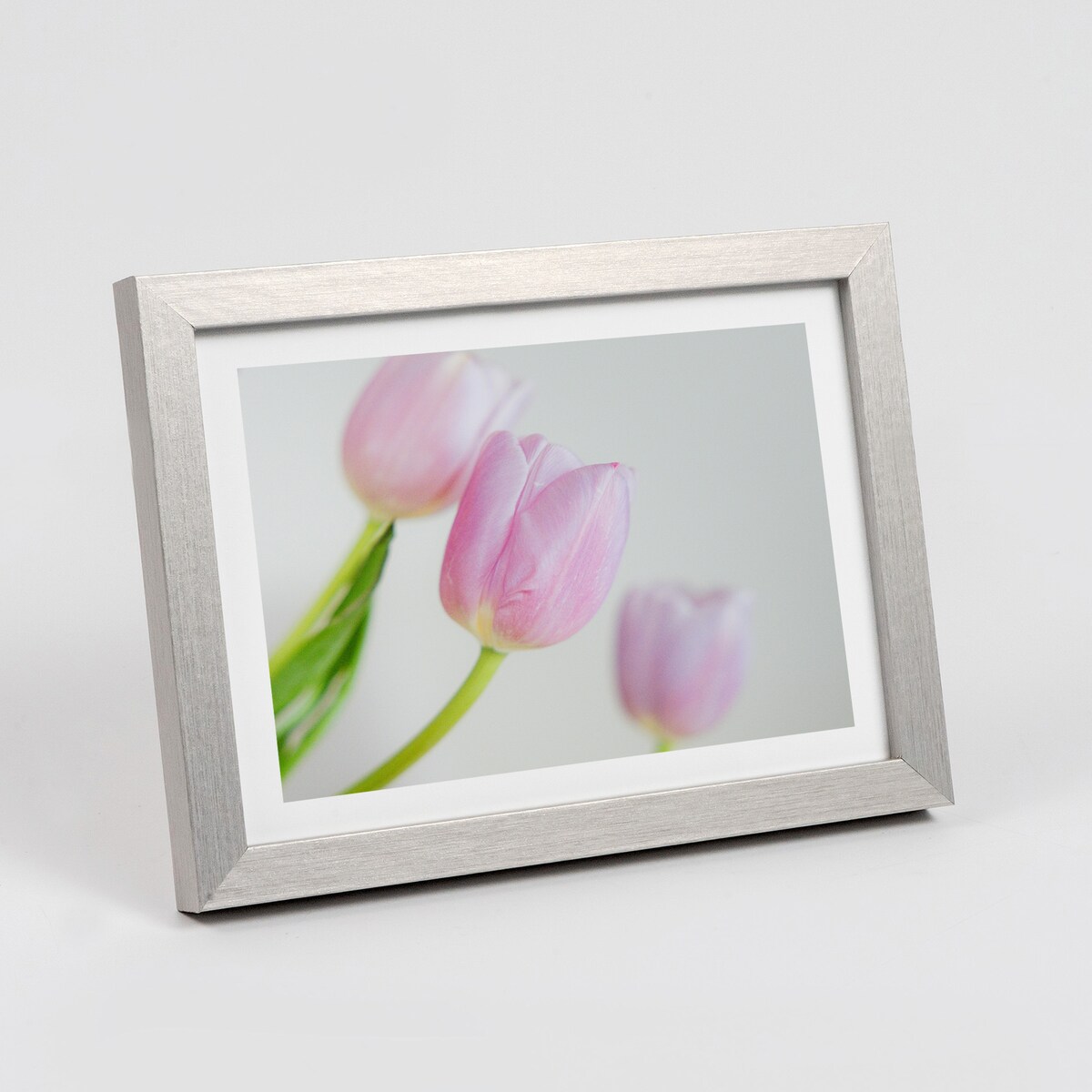 Srebrna ramka na zdjęcia 13x18 cm rama MDF ramki do zdjęć 18x13 cm FRAMAI®