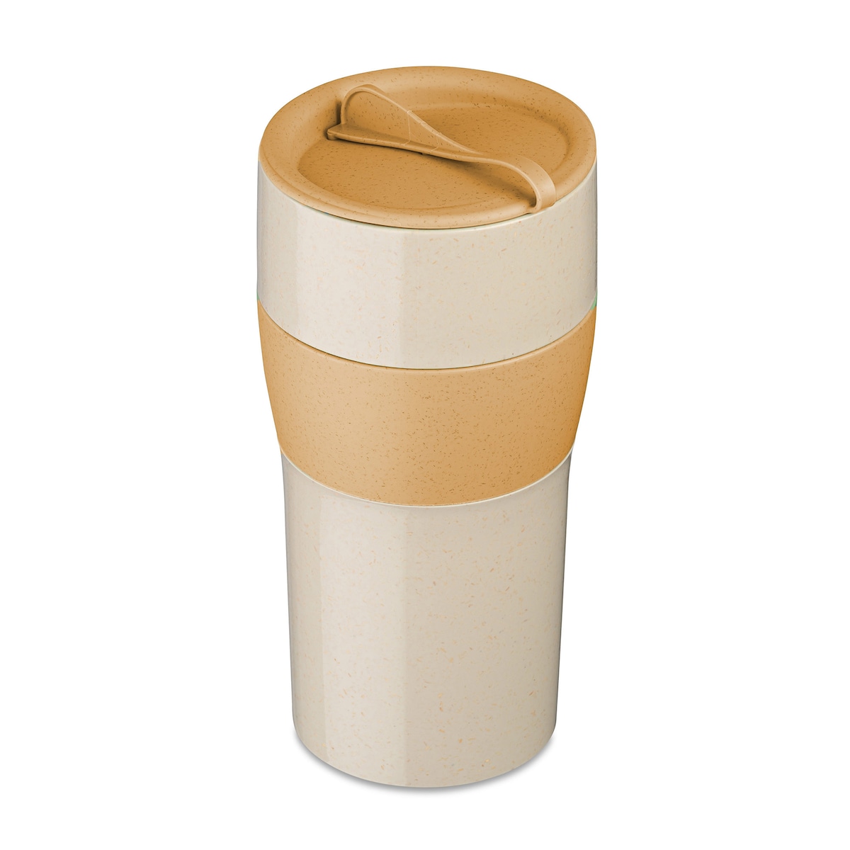 Kubek termiczny na kawę AROMA TO GO XL, 700 ml, KOZIOL, kolor złoty, tworzywo sztuczne