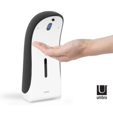 UMBRA dozownik do mydła EMPEROR czarno biały