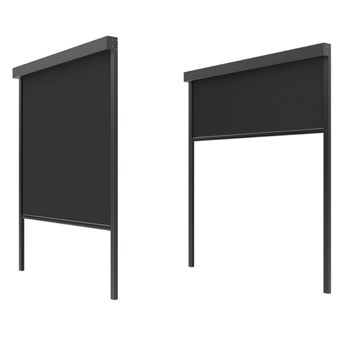 Ścianka boczna do pergoli, markiza elektryczna Luxe 270×238cm