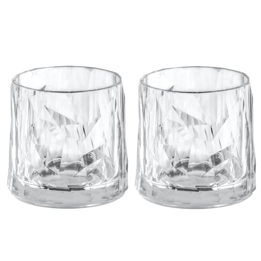 Szklanki niskie CLUB No. 2, superglas, 2 x 250 ml, KOZIOL