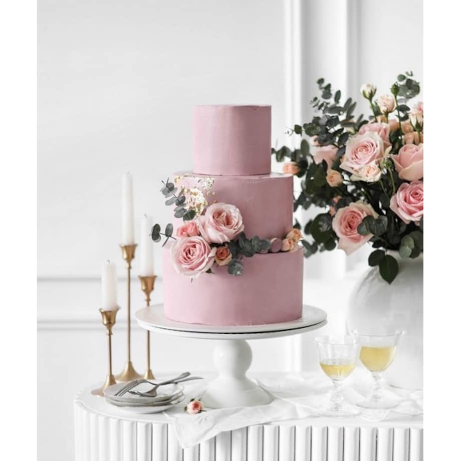 Patisse - Tortownica wysoka zapinana 18cm SILVER-TOP