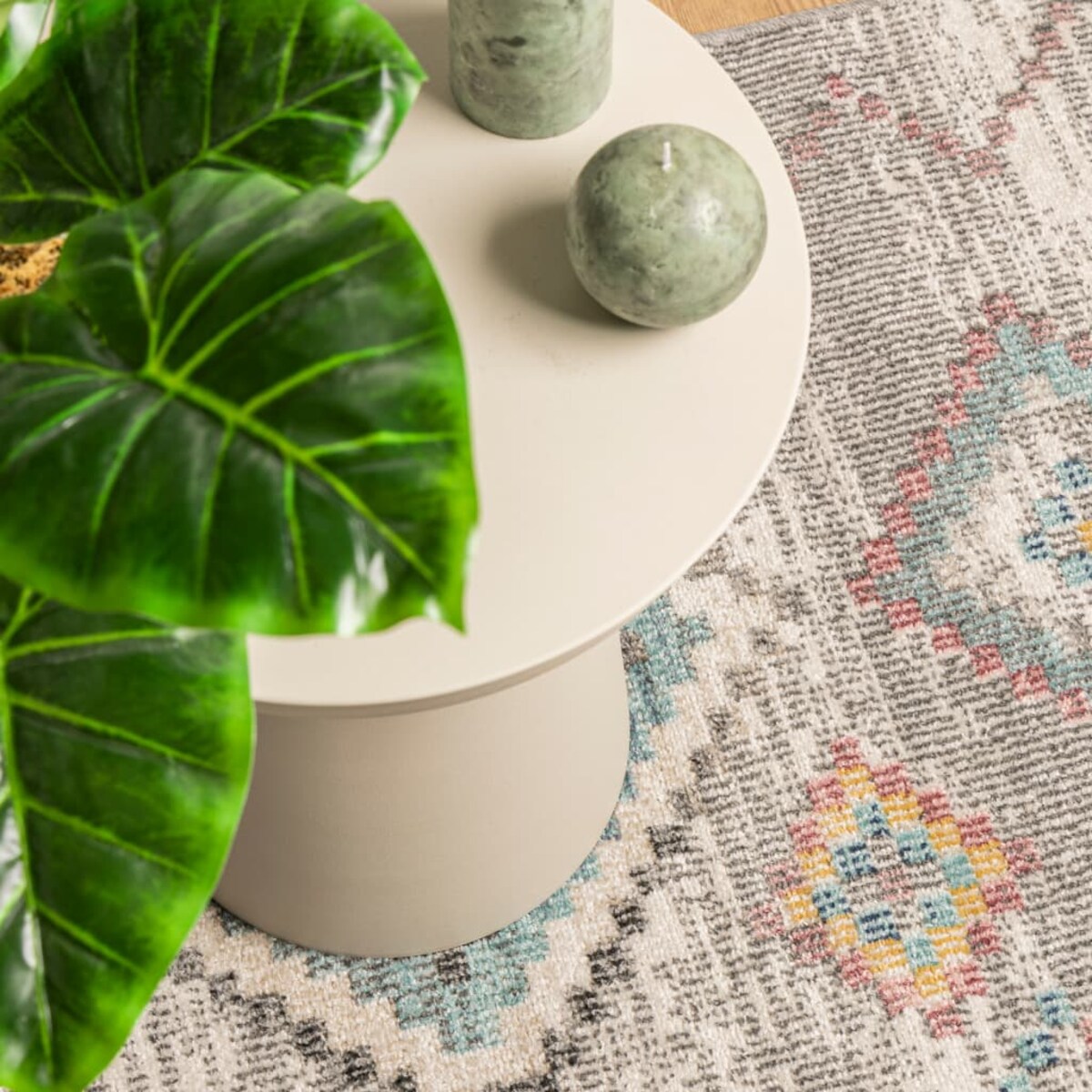 vidaXL Dywan ARBIZU do pomieszczeń i na zewnątrz, vintage, 80x150 cm