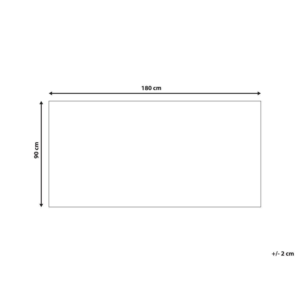 Dywan zewnętrzny 90 x 180 cm niebieski HALDIA