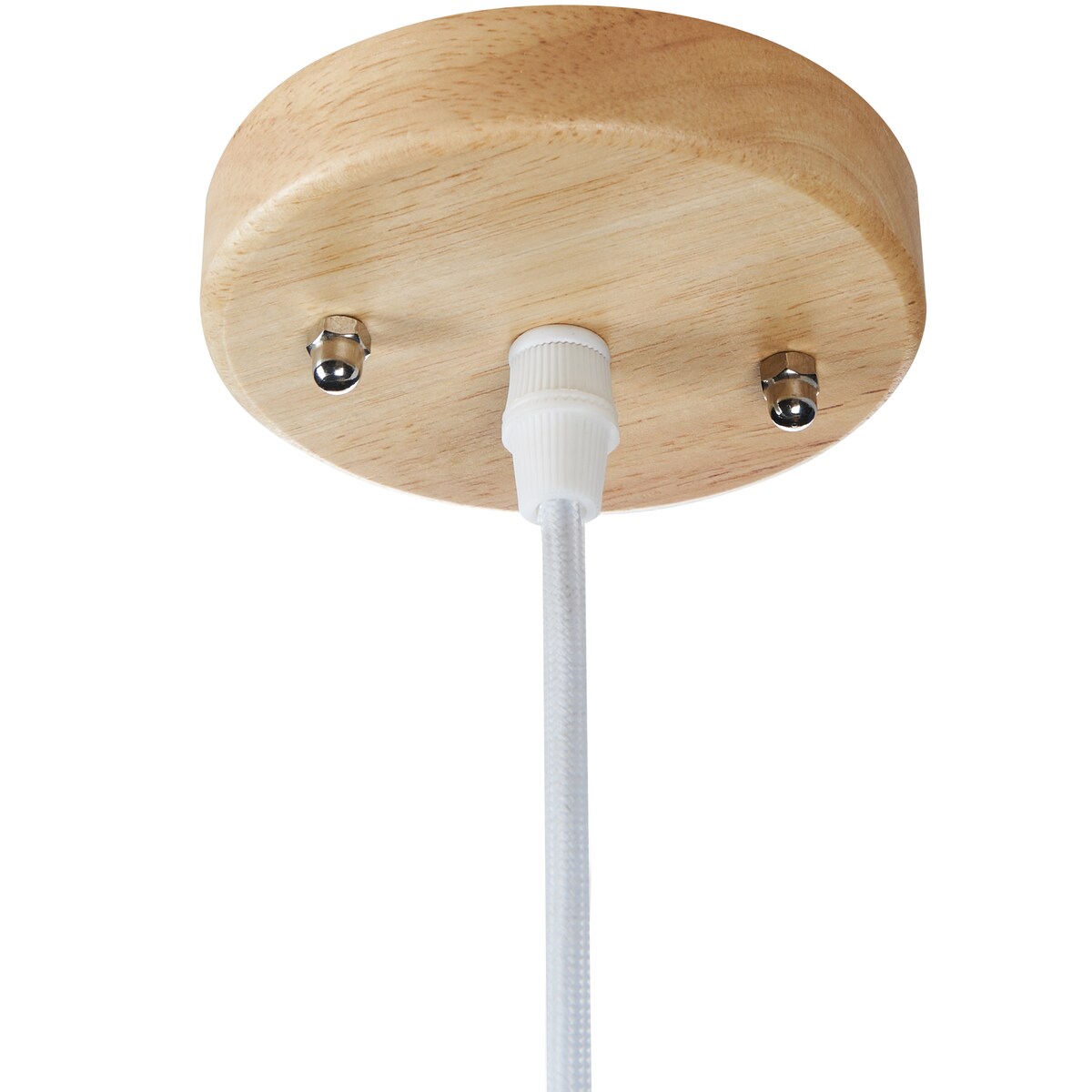 Lampa wisząca MURRELL Drewno topolowe Jasnobrązowy