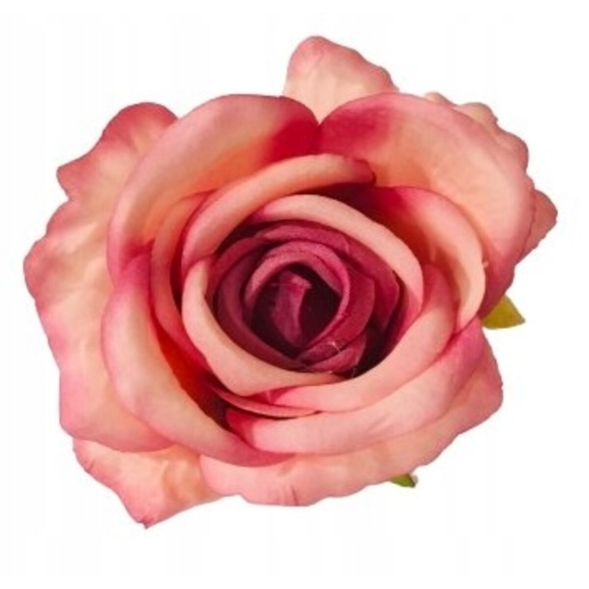 6x Róża sztuczna wyrobowa do wiązanek główka pąk święta kwiaty róże duże