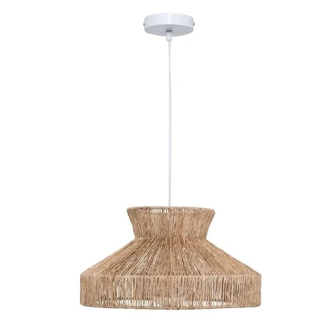 Lampa wisząca jutowa Zelia 38 cm