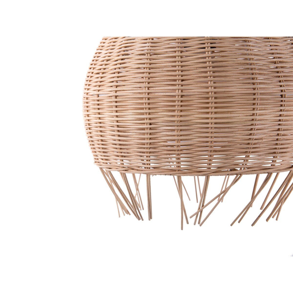 Lampa wisząca rattanowa naturalna DRINO