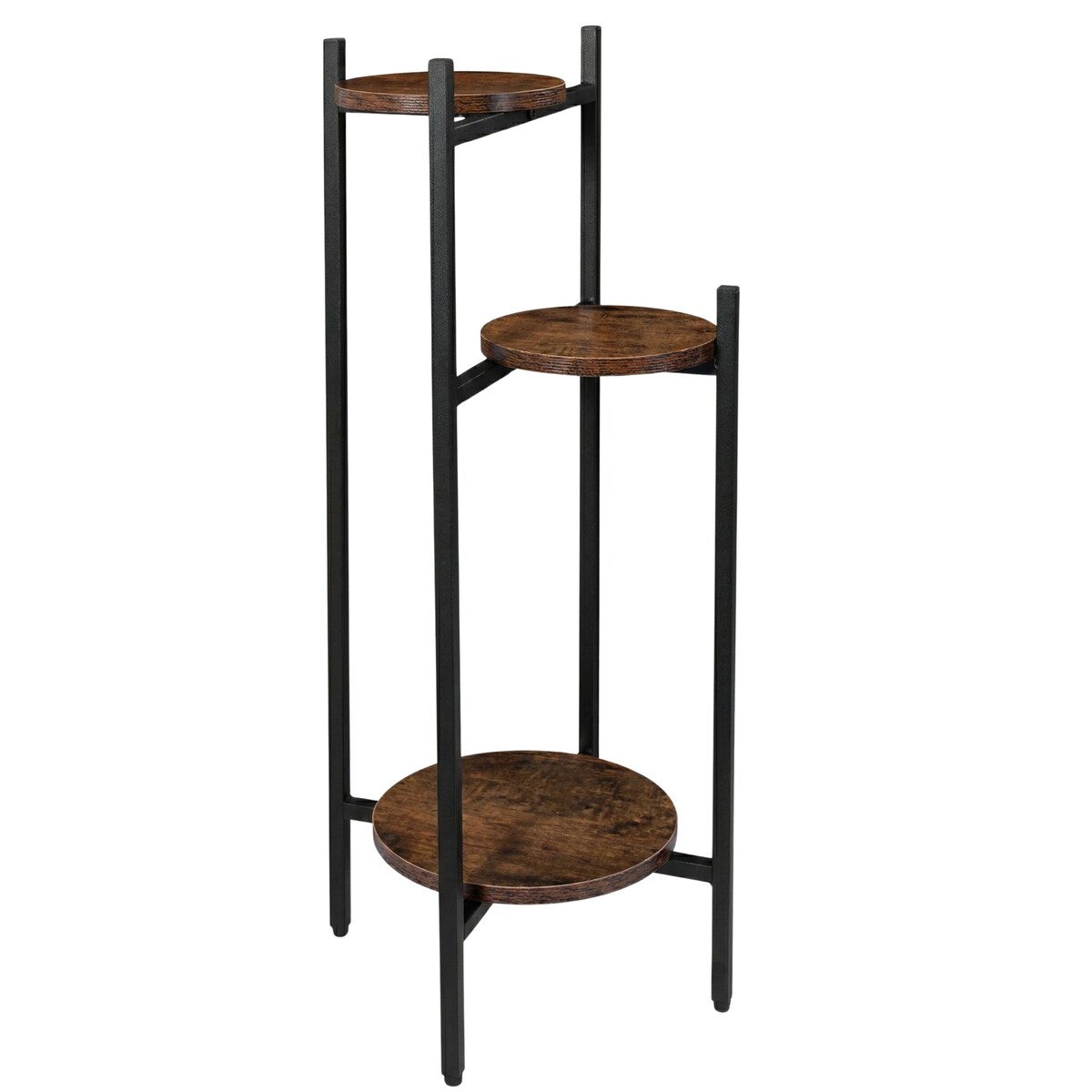 Wąski kwietnik stojący STEM na 3 kwiaty, Ø 33 x 80,5 cm