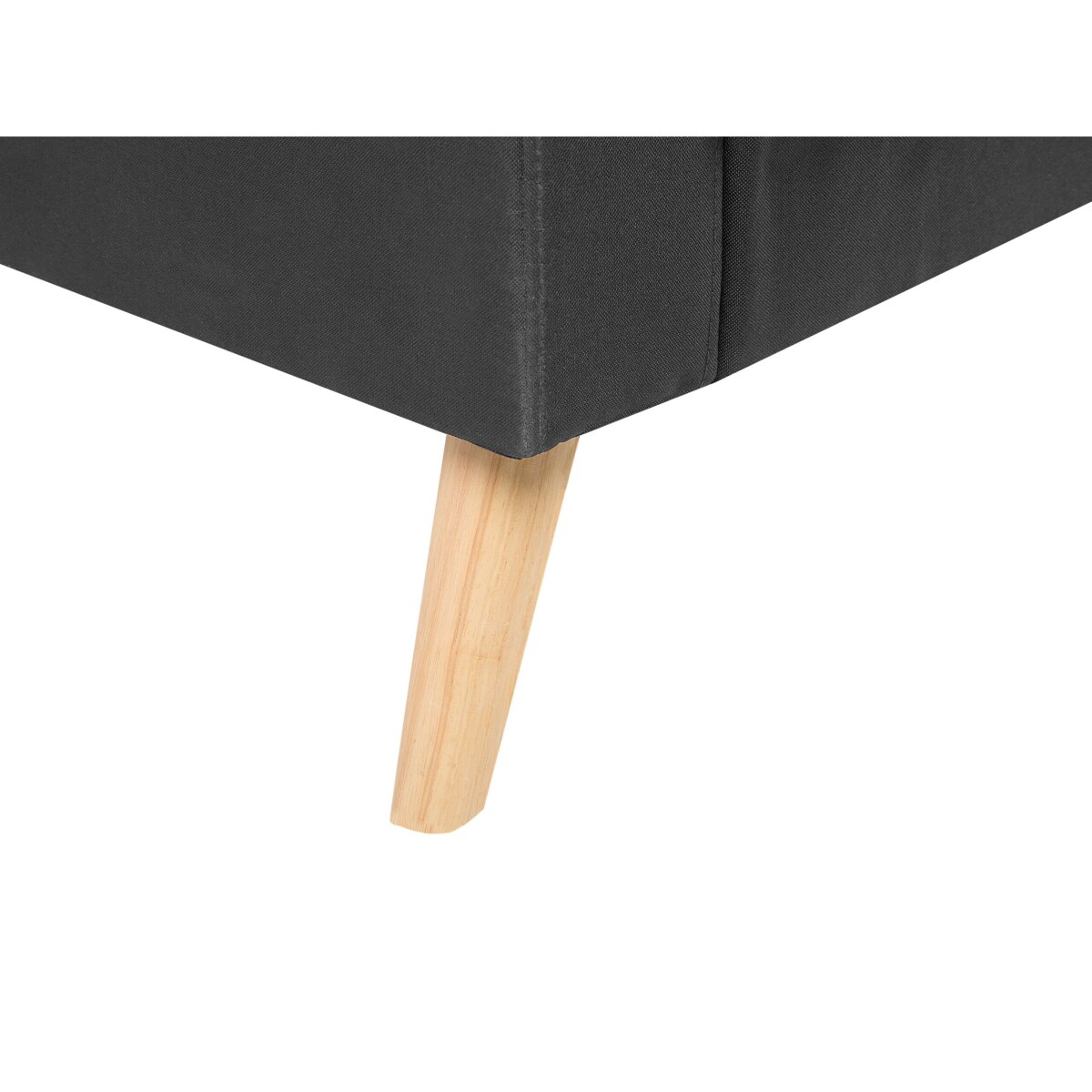 Sofa 2-osobowa ciemnoszara KALMAR