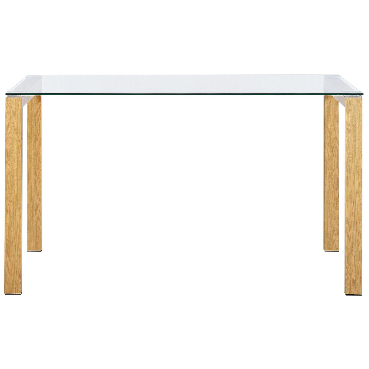 Stół do jadalni TAVIRA Przezroczysty 130 cm 80 cm