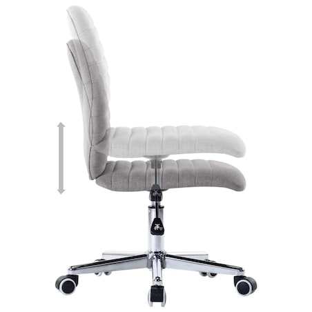 vidaXL Krzesła stołowe, 4 szt., jasnoszare, obite tkaniną