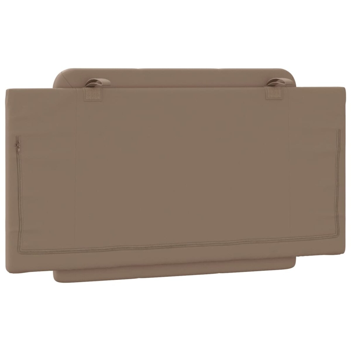 vidaXL Poduszka na wezgłowie, Zadar, cappuccino, 100 cm, sztuczna skóra