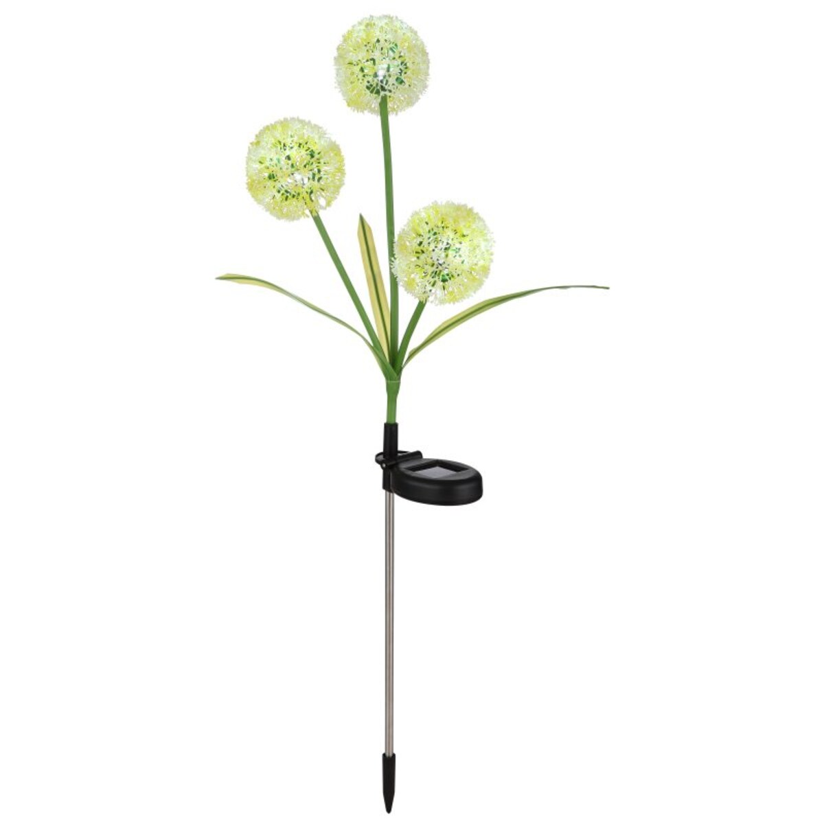 Lampa solarna LED Globo SOLAR 33599G 3x0,06W zielona stojąca IP44 75 cm do ogrodu tarasu i ścieżek