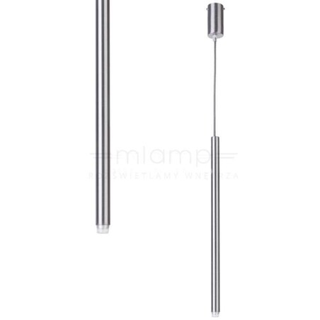 LAMPA wisząca SOPEL 33148 Sigma metalowa OPRAWA zwis tuba srebrna