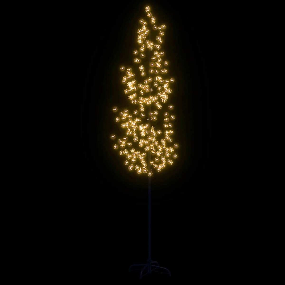 vidaXL Drzewko wiśniowe, 368 LED, ciepła biel, 300 cm