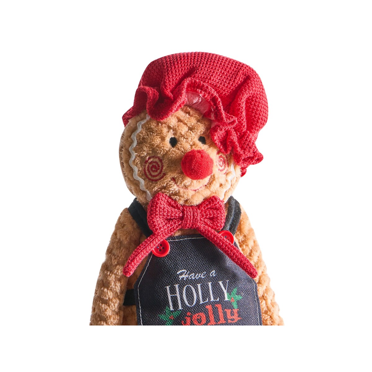 Zestaw 2 dekoracji świątecznych FLAKAVATNET Piernikowy ludzik 54 cm Brązowy