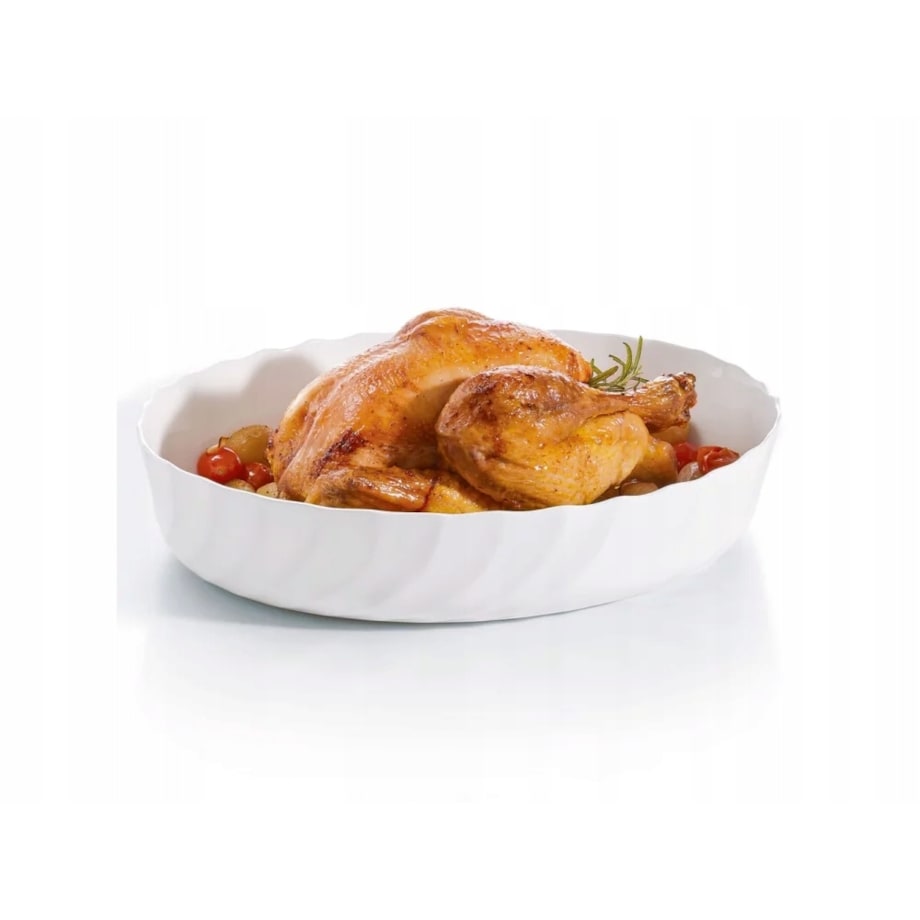 żaro NACZYNIE białe 36x29cm do zapiekania LUMINARC