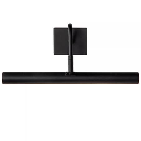 Czarna lampa ścienna Vinz kinkiet nad lustro do przedpokoju