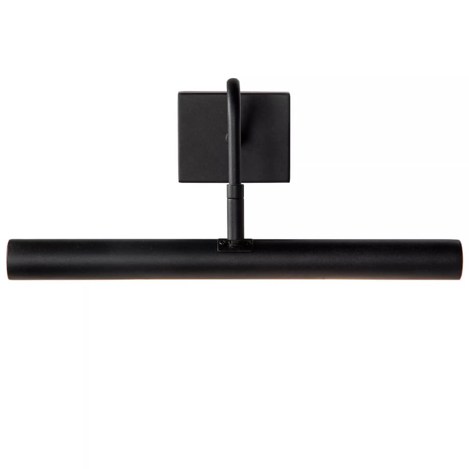 Czarna lampa ścienna Vinz kinkiet nad lustro do przedpokoju