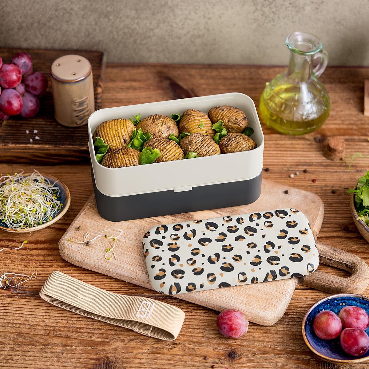 Monbento Original bento lunchbox 1 l Leopard