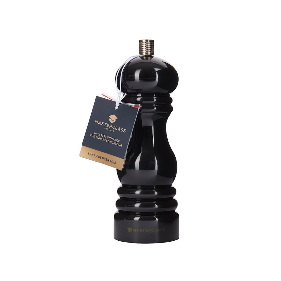 Młynek ręczny do soli lub pieprzu 17 cm - Black / MasterClass
