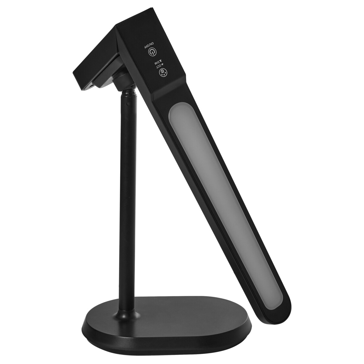 Lampa biurkowa LED TUCANA Ze ściemniaczem Czarny