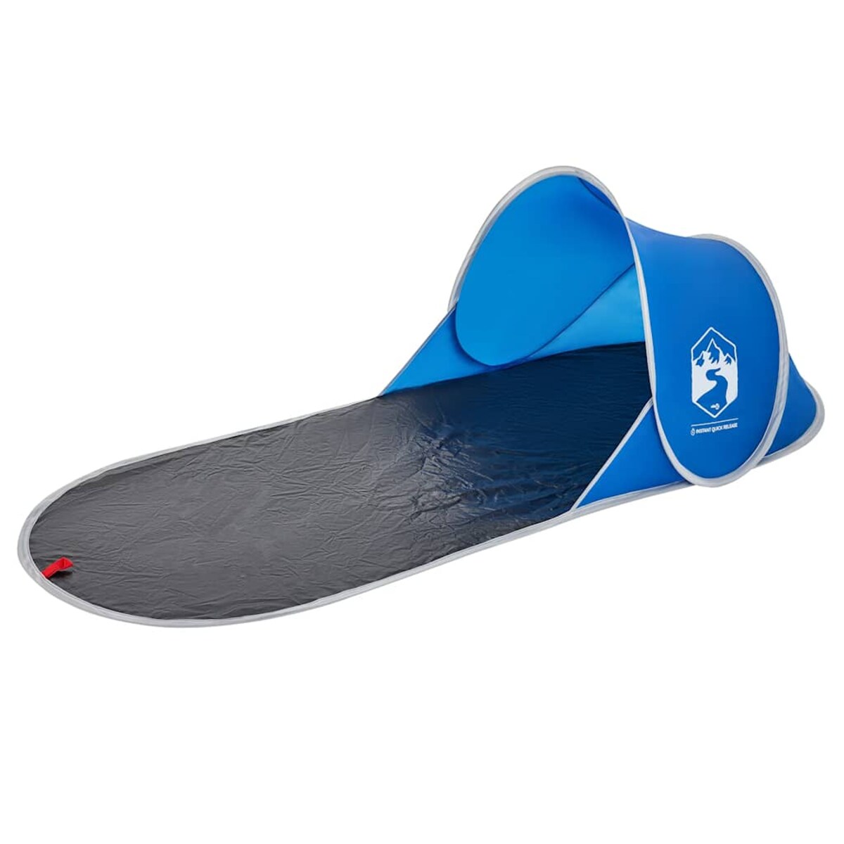 vidaXL Namiot plażowy typu pop-up, niebieski, wodoszczelny