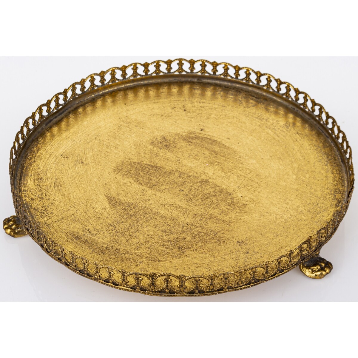 Taca patera okrągła z kloszem 17x25x25 cm OMBRA