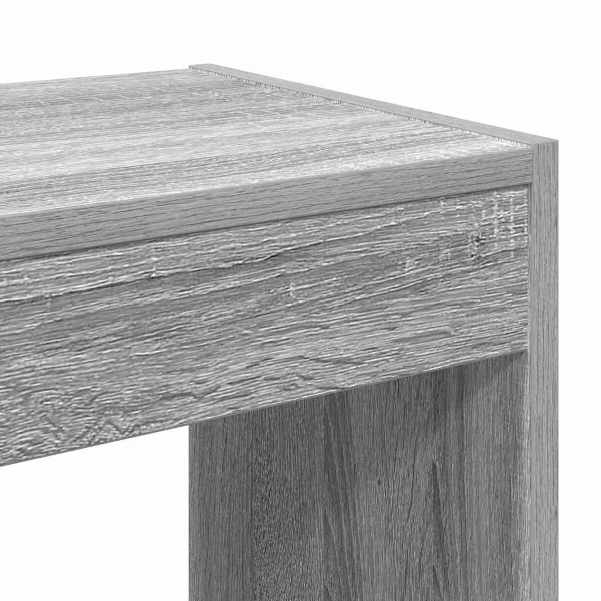 vidaXL Szafka na książki Szary dąb sonoma 100 x 30 x 198 cm