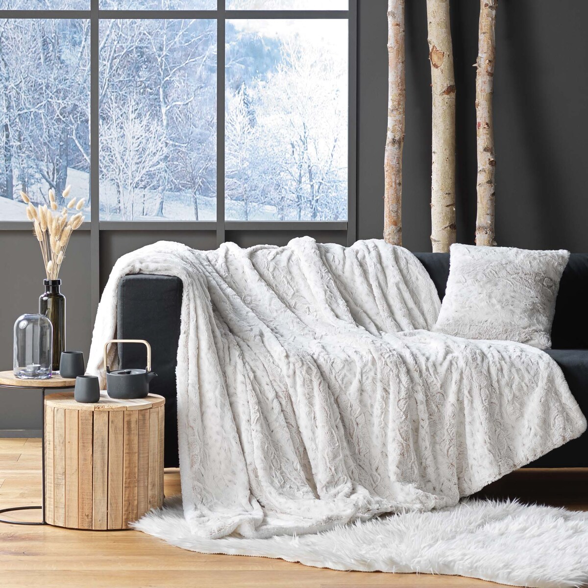 Poszewka dekoracyjna 45 x 45 cm ALASKA