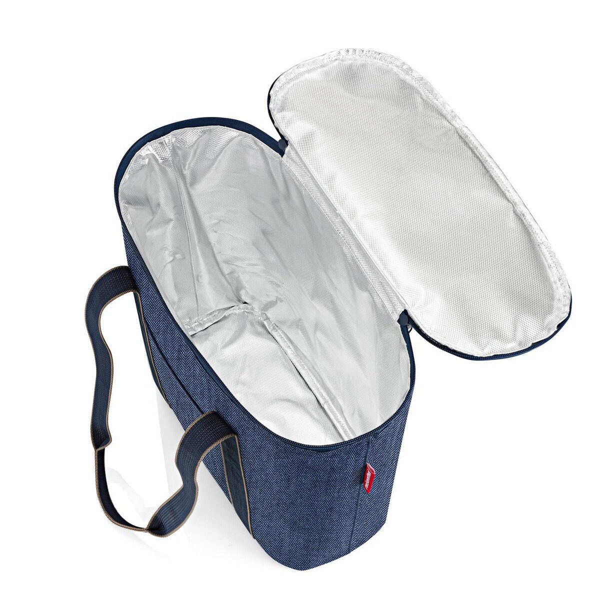 Torba thermoshopper, herringbone dark blue