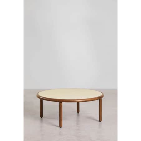 Zestaw ogrodowy: 2 fotele i 2 stoliki kawowe z drewna akacjowego Olivia