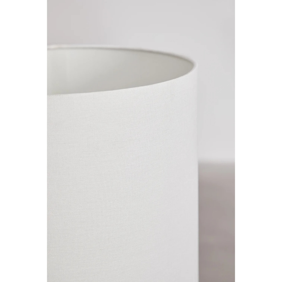 Lampa podłogowa Loana z lnu i włókna szklanego