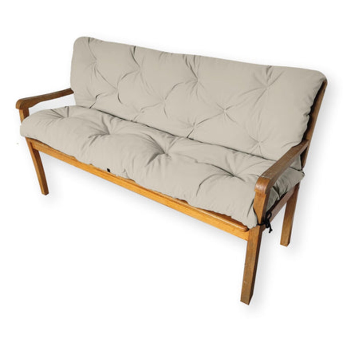 Poduszki na meble ogrodowe UV odporne, 180x50x50 cm, Beż