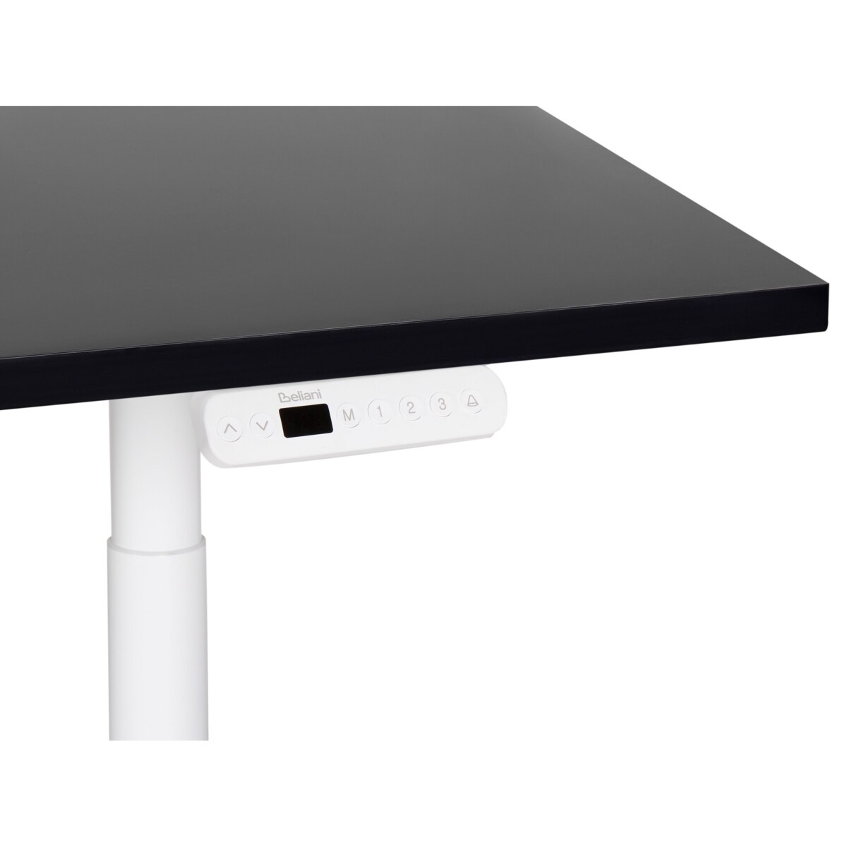 Biurko regulowane Elektryczny 160 x 72 cm Czarny DESTINAS