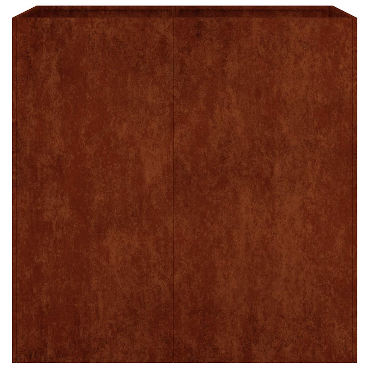 vidaXL Donica, 80x40x80 cm, stal kortenowska