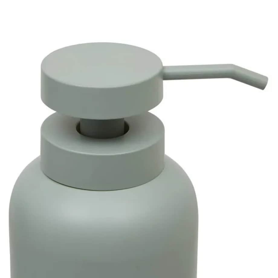 Dozownik na żel pod prysznic, poliresing, szaro-miętowy, 500 ml