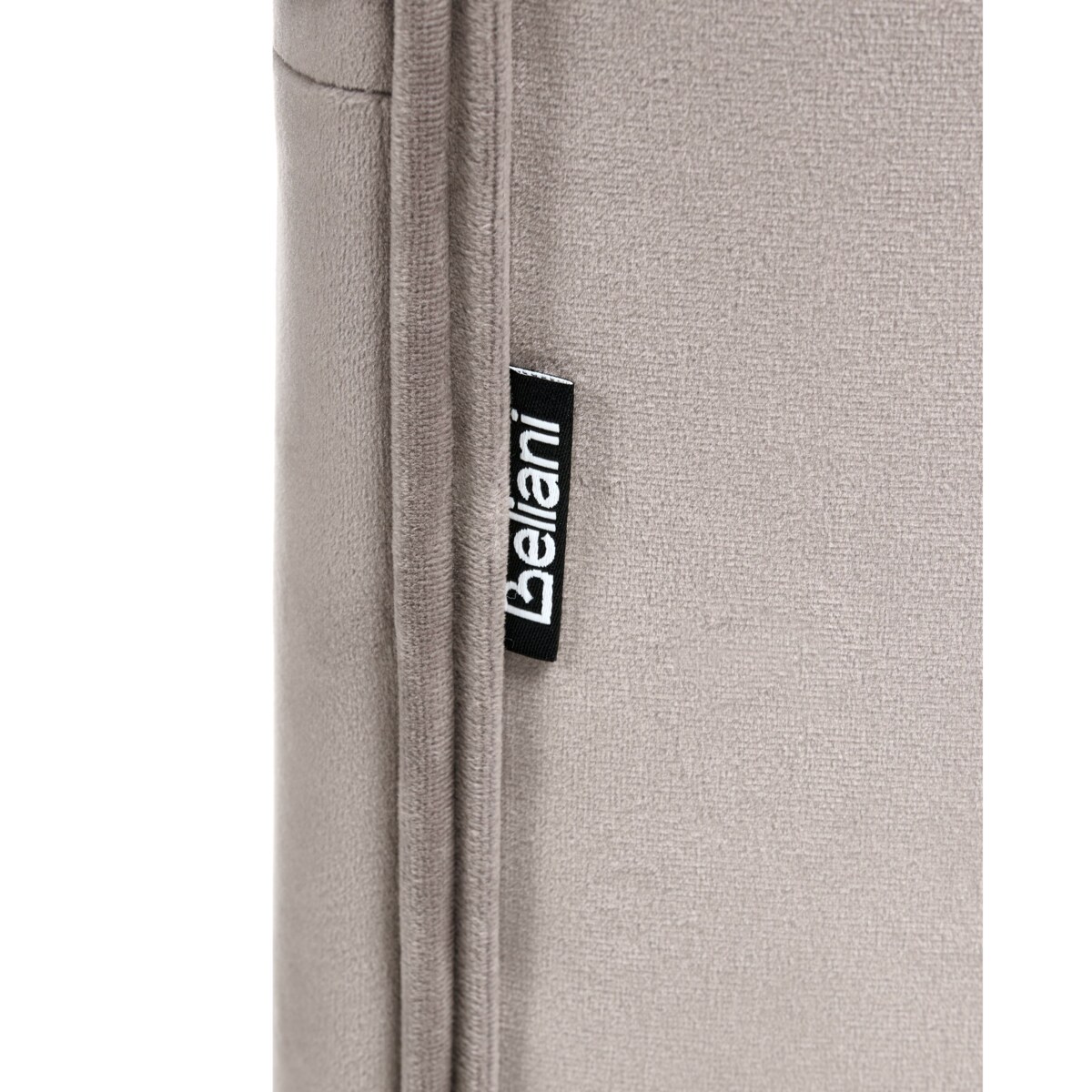 Zestaw 2 krzeseł do jadalni VELVA Welur Szary