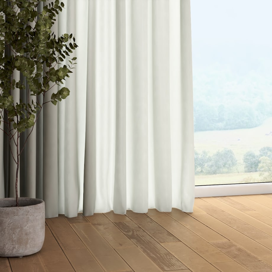 Zasłona na taśmie marszczącej 1 szt. 130x260 prześwitujący, naturalny