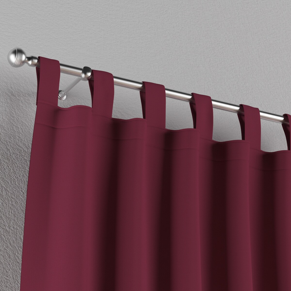 Zasłona na szelkach 1 szt. 130x260 plum (śliwkowy)