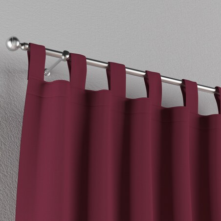 Zasłona na szelkach 1 szt. 130x260 plum (śliwkowy)