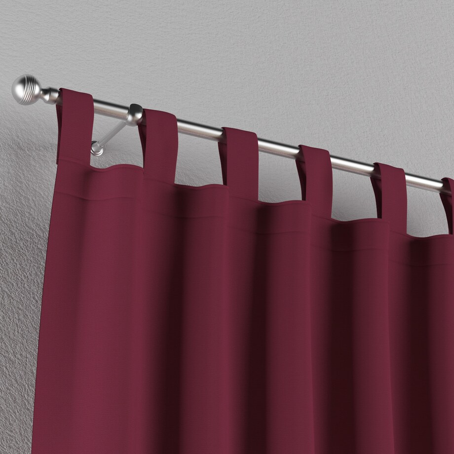 Zasłona na szelkach 1 szt. 130x260 plum (śliwkowy)