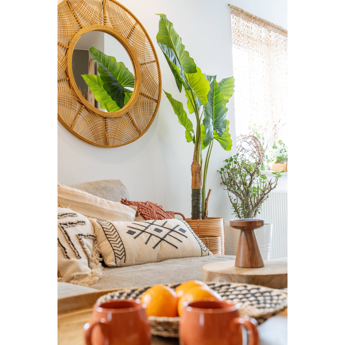 Poduszka dekoracyjna podłużna Loft, bawełniana, 25 x 58 cm